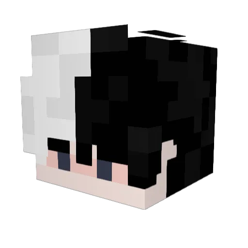 JimmieTH Minecraft avatar head, 3D render