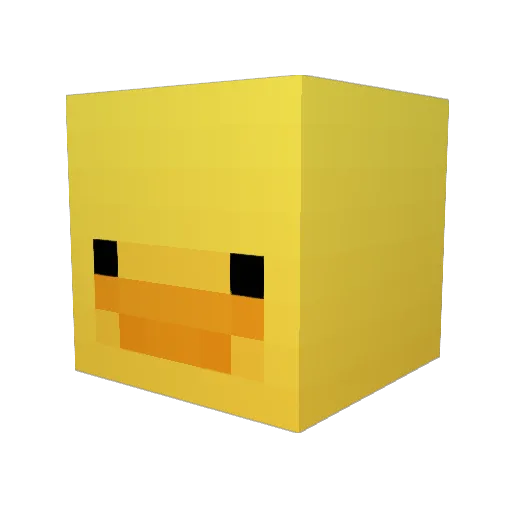Jimmy075 Minecraft avatar head, 3D render
