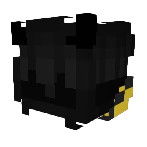 JimmyBeeEclipse Minecraft avatar head, 3D render