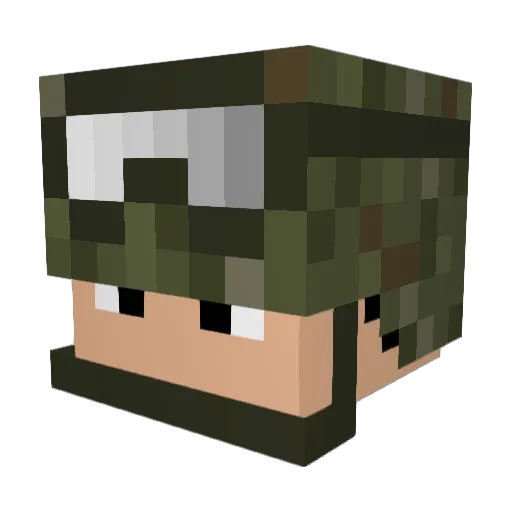 JimmyLee523 Minecraft avatar head, 3D render