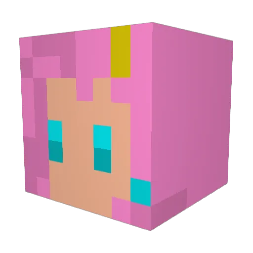 JimmyPeng7781 Minecraft avatar head, 3D render