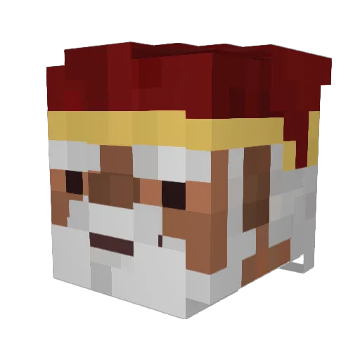 JimmyTheGnome Minecraft avatar head, 3D render