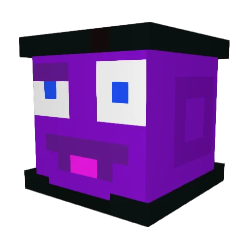 JimmyTimmy6000 Minecraft avatar head, 3D render