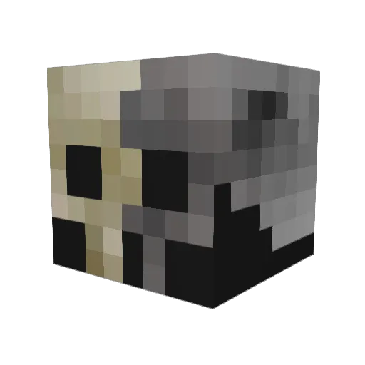 JimmyVibes Minecraft avatar head, 3D render