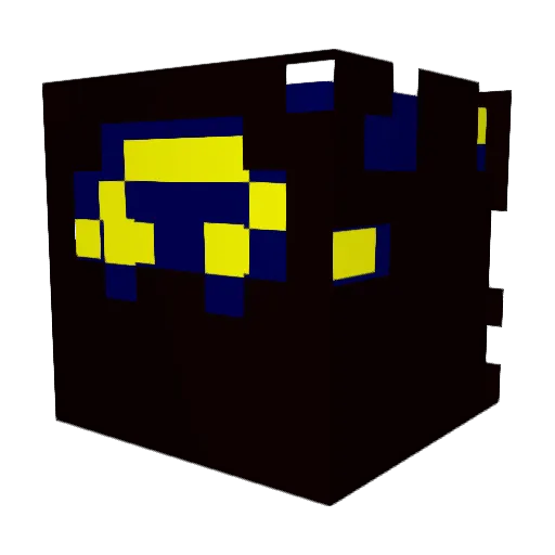 Jimmy_the_Evil Minecraft avatar head, 3D render
