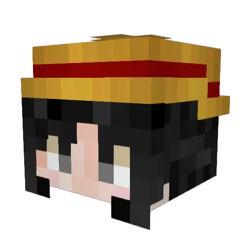 Jimmyboi5525 Minecraft avatar head, 3D render