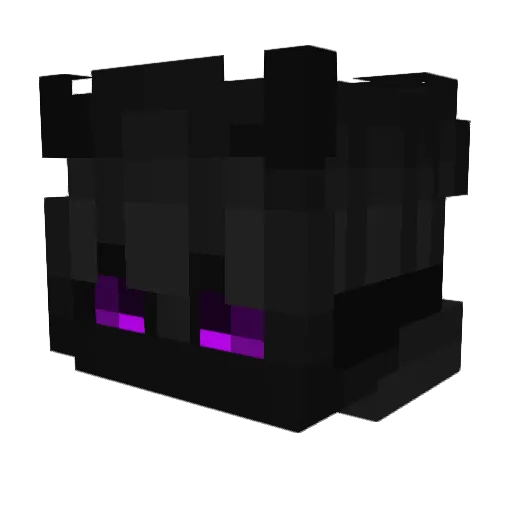 JinDii Minecraft avatar head, 3D render