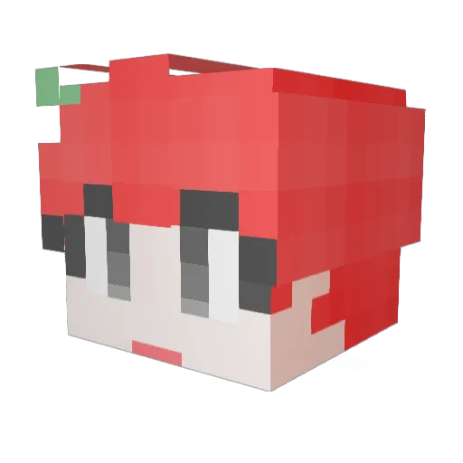 Jin_Hyuk_O Minecraft avatar head, 3D render