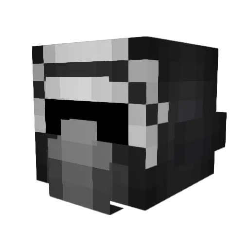Jinglejam13 Minecraft avatar head, 3D render