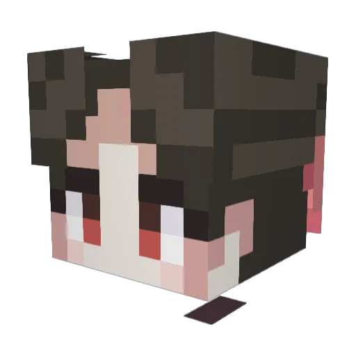 JingoDingo Minecraft avatar head, 3D render