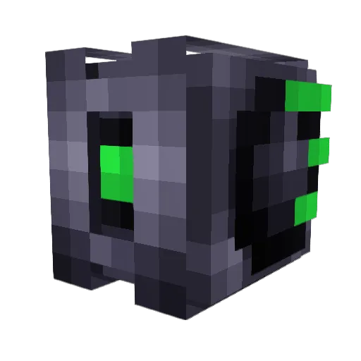 Jinjolo Minecraft avatar head, 3D render