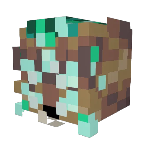 JinnedGent Minecraft avatar head, 3D render