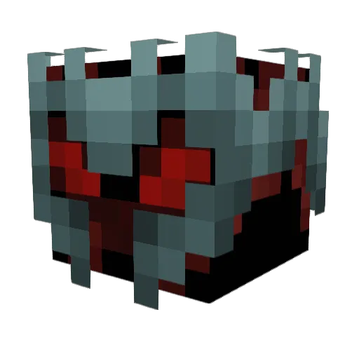 Jinrai1306 Minecraft avatar head, 3D render