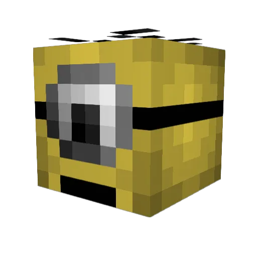 Jinsley Minecraft avatar head, 3D render