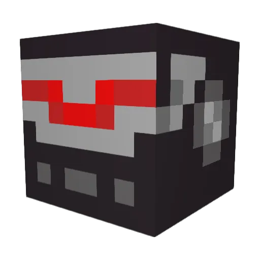 Jinx_Duh Minecraft avatar head, 3D render