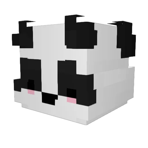 Jinyo97 Minecraft avatar head, 3D render