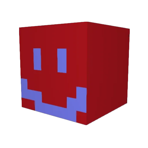 Jip_pro Minecraft avatar head, 3D render