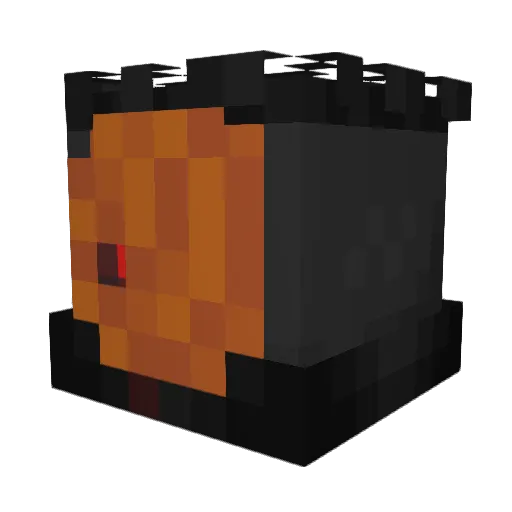 JiriPavlenka Minecraft avatar head, 3D render