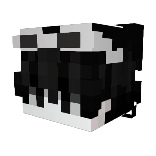 JiroJoker Minecraft avatar head, 3D render
