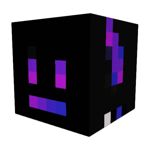 Jiryax Minecraft avatar head, 3D render