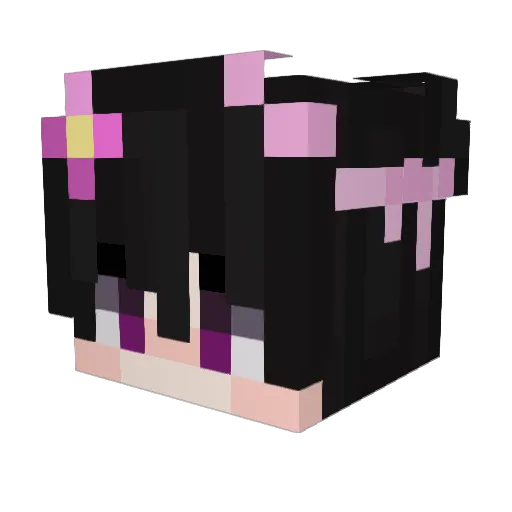 Jirycek Minecraft avatar head, 3D render