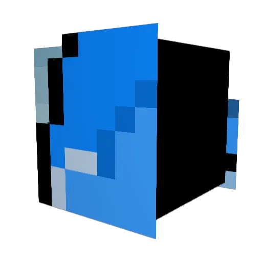 Jitt3rr Minecraft avatar head, 3D render