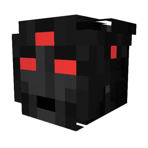 Jiyn Minecraft avatar head, 3D render