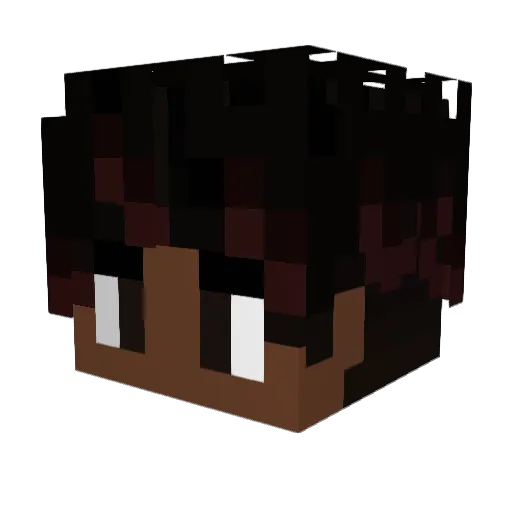 Jjayjay57 Minecraft avatar head, 3D render
