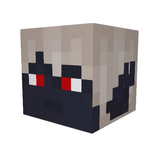 Jkeller098 Minecraft avatar head, 3D render
