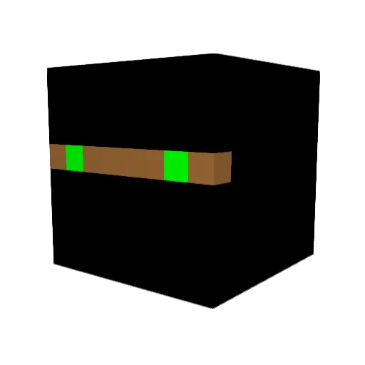 Jkish321 Minecraft avatar head, 3D render