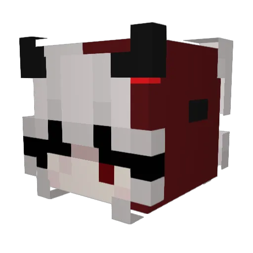 Jkmar68 Minecraft avatar head, 3D render