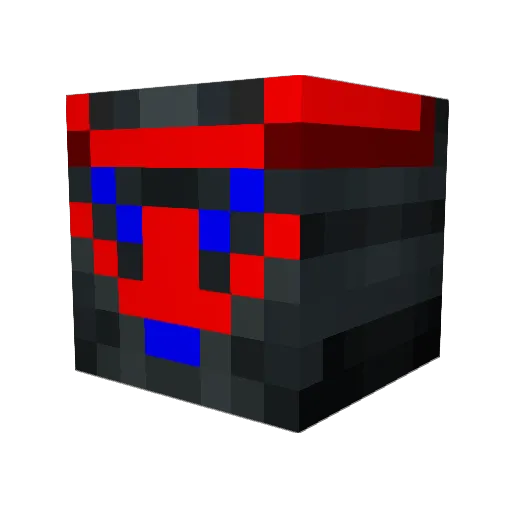 Jl1532 Minecraft avatar head, 3D render