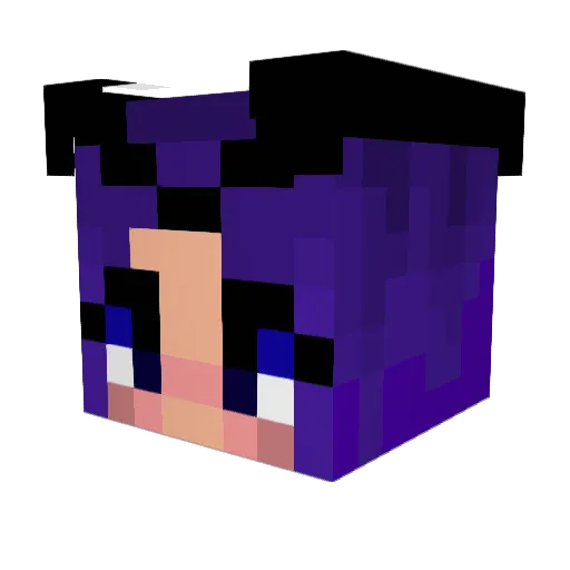 Jl_Mystic Minecraft avatar head, 3D render