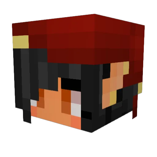 Jleigh815 Minecraft avatar head, 3D render