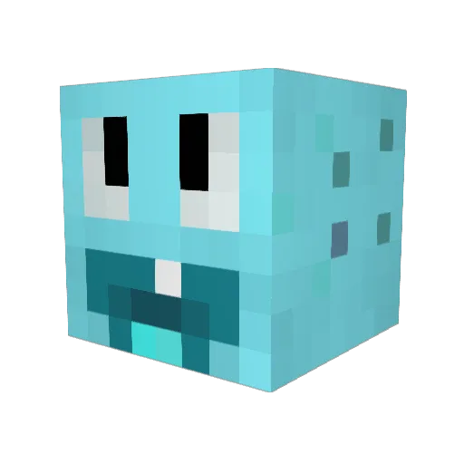 Jlewis1232 Minecraft avatar head, 3D render