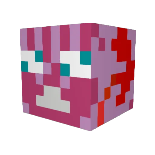Jlima Minecraft avatar head, 3D render