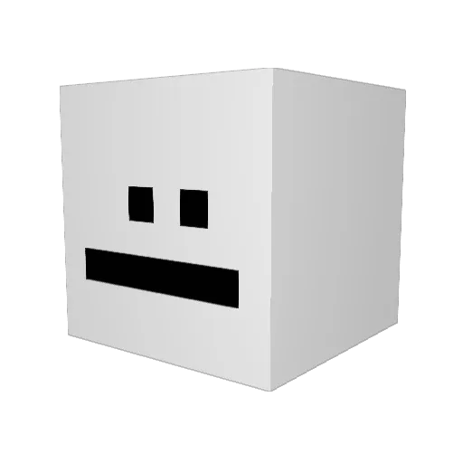 Jlucaslsf Minecraft avatar head, 3D render