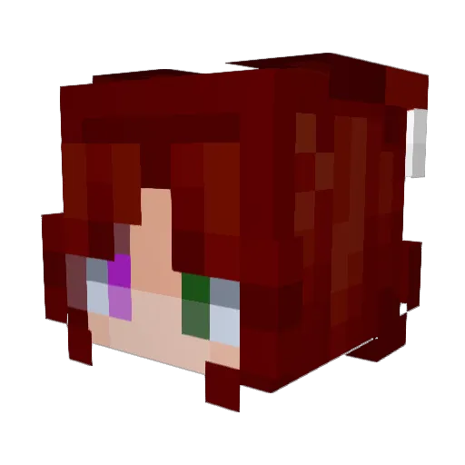 JmGamer1704 Minecraft avatar head, 3D render