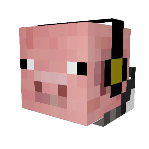 Jman10_4_life Minecraft avatar head, 3D render