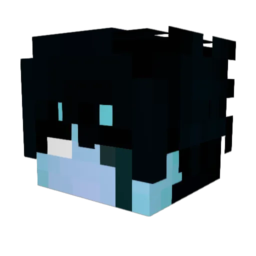 Jman32405 Minecraft avatar head, 3D render