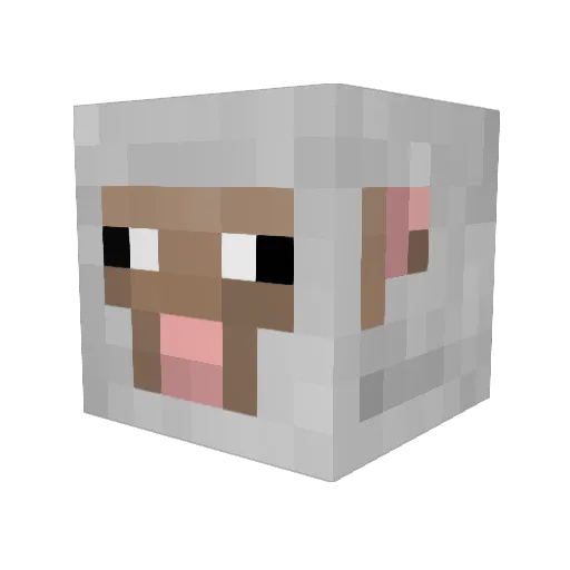 JmanAUS Minecraft avatar head, 3D render
