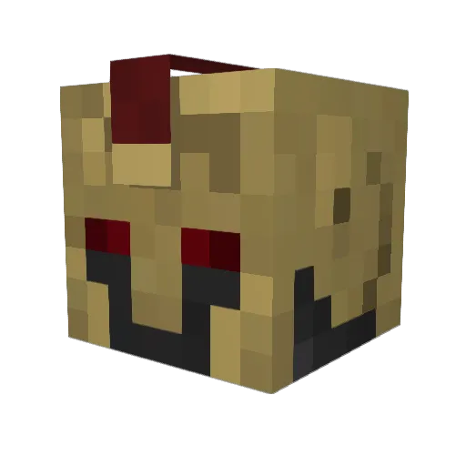 Jman_24 Minecraft avatar head, 3D render