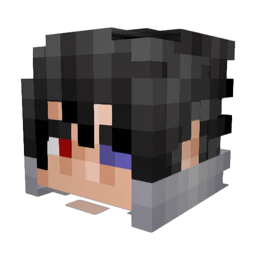 Jmatta_ Minecraft avatar head, 3D render