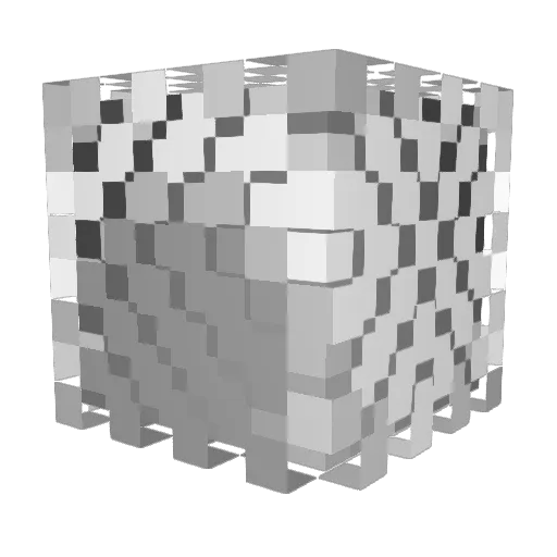 Jmc0430 Minecraft avatar head, 3D render
