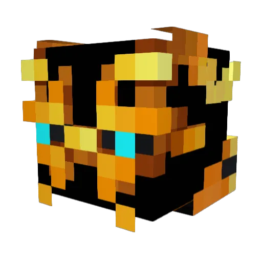 Jmd_09 Minecraft avatar head, 3D render