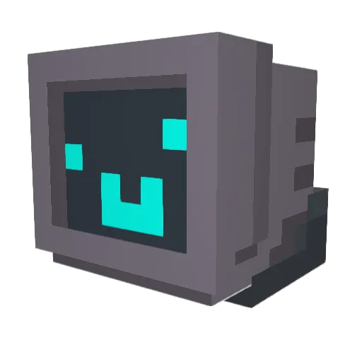 Jmitmax Minecraft avatar head, 3D render