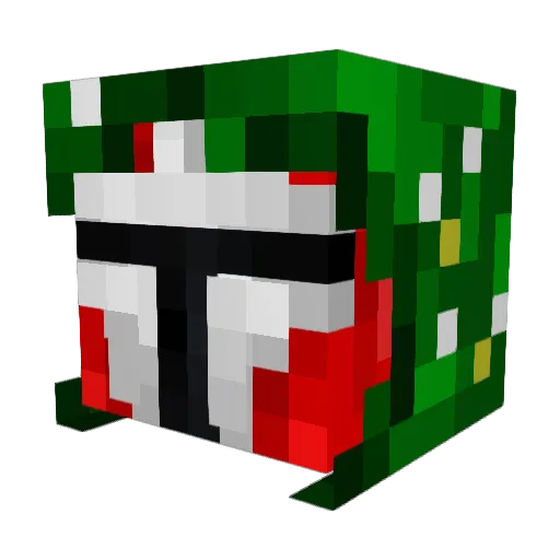 Jmoff23 Minecraft avatar head, 3D render