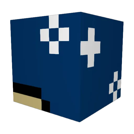 JmtzUWU Minecraft avatar head, 3D render