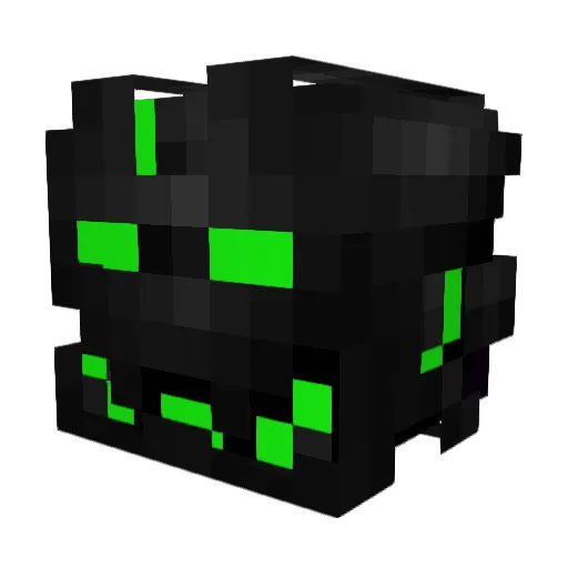 Jo2907 Minecraft avatar head, 3D render