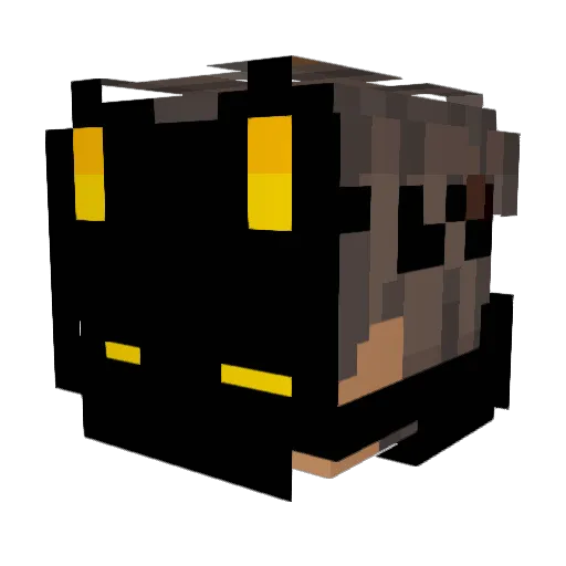 Jo50 Minecraft avatar head, 3D render